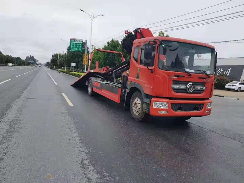 國六東風多利卡D9宏昌天馬8噸折臂清障帶吊 國六東風多利卡D9宏昌天馬8噸折臂清障帶吊