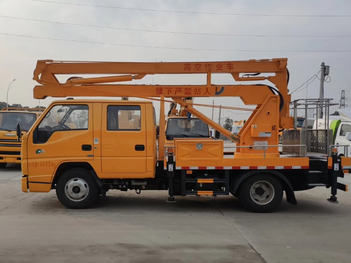 國六江鈴雙排12米高空作業(yè)車 國六江鈴雙排12米高空作業(yè)車