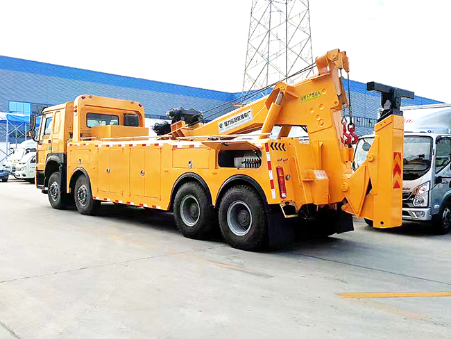 國六重汽豪沃前四后八拖吊聯(lián)體清障車 國六重汽豪沃前四后八拖吊聯(lián)體清障車