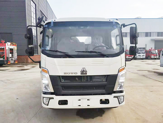 國六藍(lán)牌重汽豪沃一拖二清障車 國六藍(lán)牌重汽豪沃一拖二清障車