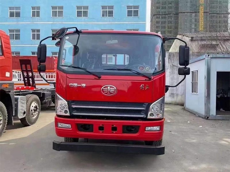 國六解放大王駕到單橋平板運輸車 國六解放大王駕到單橋平板運輸車