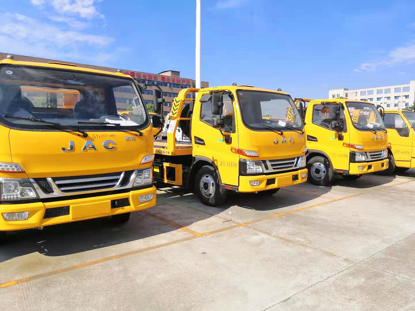 江淮駿玲V5藍(lán)牌一體板清障車 江淮駿玲V5藍(lán)牌一體板清障車