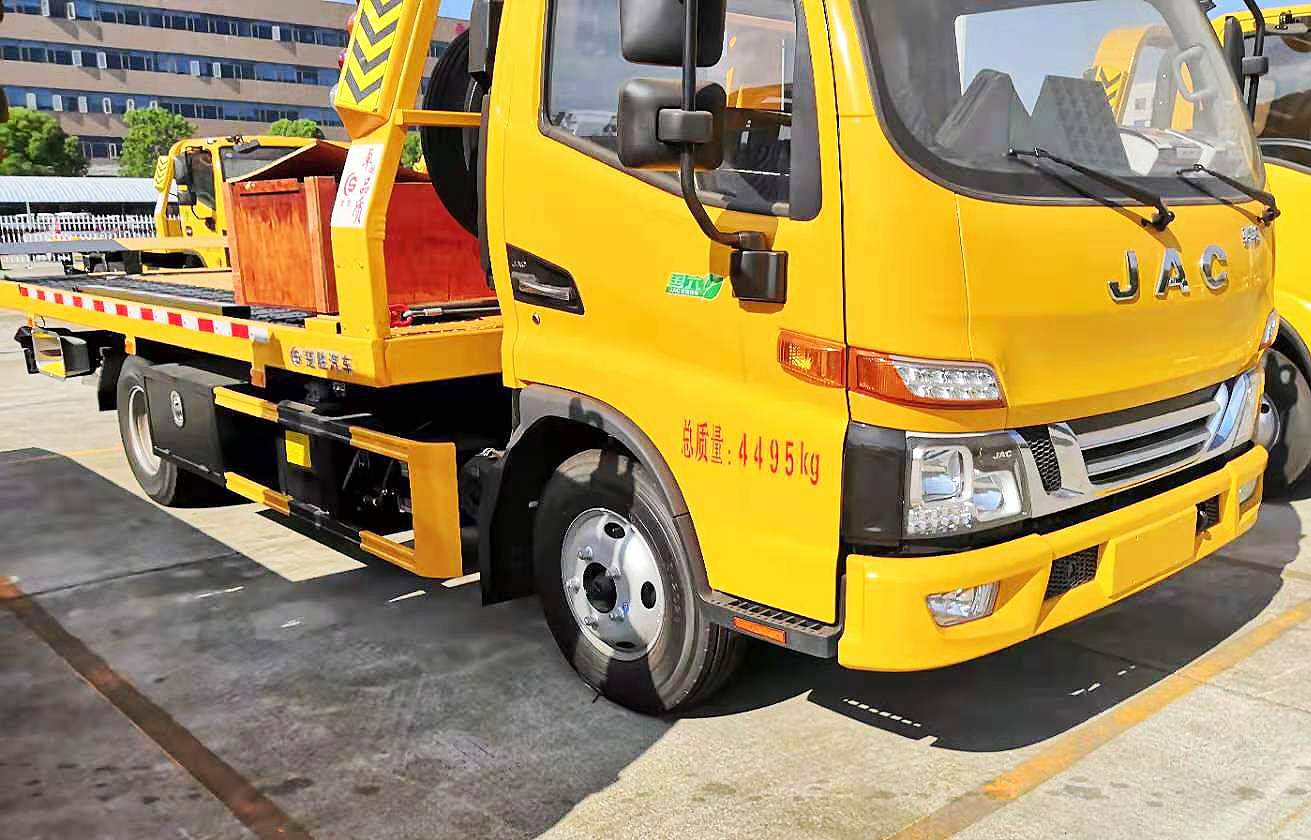 江淮駿玲V5藍(lán)牌一體板清障車 江淮駿玲V5藍(lán)牌一體板清障車