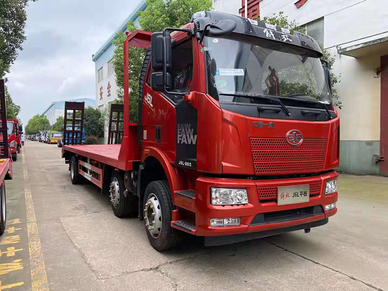 國(guó)六解放J6L牌前四后四平板運(yùn)輸車(chē) 國(guó)六解放J6L牌前四后四平板運(yùn)輸車(chē)