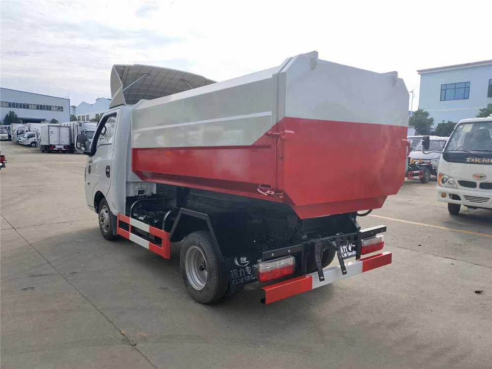 國六3-4方 藍牌東風(fēng)途逸掛桶垃圾車 國六3-4方 藍牌東風(fēng)途逸掛桶垃圾車