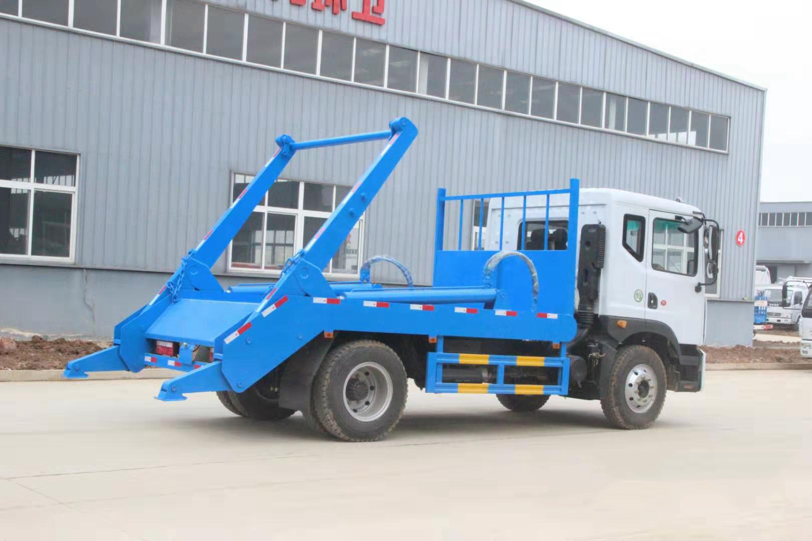 國六10立方東風(fēng)D9 擺臂垃圾車 國六10立方東風(fēng)D9 擺臂垃圾車